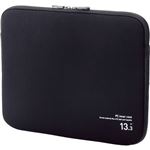 エレコムネオプレンPCインナーバッグ 13.3型ノートPC対応 ブラック BM-IBNP13BK／05 1セット（5個）NK005|卸直送品