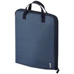 リヒトラブSFJ×LIHIT LAB. スタンドポーチ 14型ワイド対応 オーシャンネイビー A-3202-11 1個NK005