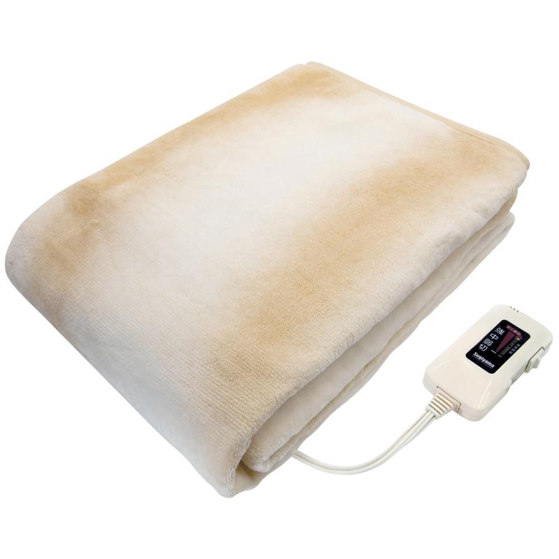 椙山紡織 電気敷毛布ロング 洗える 日本製 NA-08SL 180×85㎝ 頭寒足熱 ダニ退治