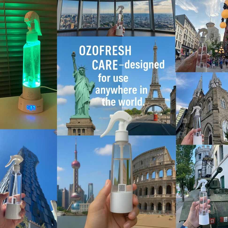 【先行予約販売 】ペット用オゾン水生成器 OZOFRESHCARE（オゾフレッシュケア）愛犬・愛猫の口腔・除菌・消臭ケアはこれ1本！舐めても安心 安全！ 細菌・ウイルスを99.9％以上除菌 臭い元分解消臭 特許取得済のオゾン水生成コアテクノロジー High-perOG(日本製）搭載