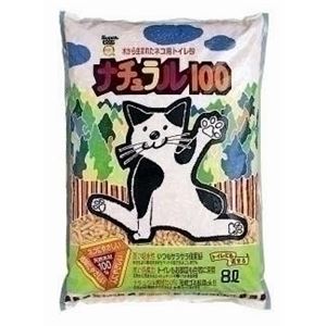 スーパーキャット スーパーキャット ナチュラル100 8L 【ペット用品】(卸商品)