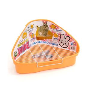 マルカン ラビットトイレワイド MR-314【ペット用品】(卸商品)