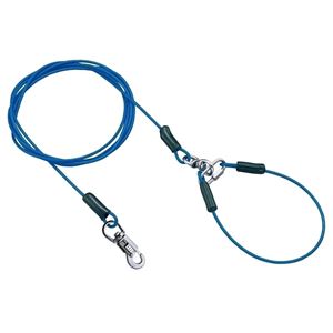 ヤマヒサ タフギア ロングワイヤーチェーン プラス 4.5mm ブルー 【首輪】【ペット用品】(卸商品)