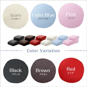 ドッグステップ/犬用階段 【2段タイプ アイボリー】 幅約40.5cm 合成皮革/合皮 ウレタン 〔ペット用品 転倒・ケガ防止用品〕(卸商品)