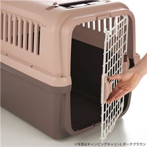 キャンピングキャリー L アイボリー【ペット用品】(卸商品)