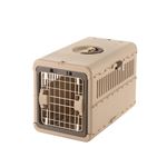 キャンピングキャリー折りたたみ M ダークブラウン【ペット用品】(卸商品)