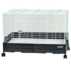 イージーホーム エボ 80-BK(2分割樹脂スノコ仕様)【ペット用品】(卸商品)