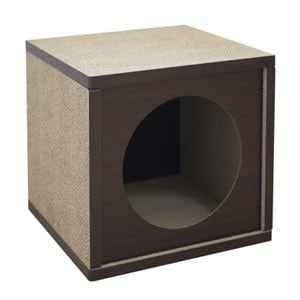 （まとめ）キャットハウス エスプレッソ （ペット用品）【×2セット】(卸商品)