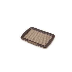 （まとめ）しつけるトレーメッシュプラスS ブラウン (ペット用品) (×2セット）(卸商品)