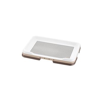 （まとめ）お掃除簡単ステップトレー レギュラー ダークブラウン (ペット用品) (×2セット）(卸商品)