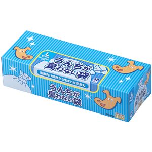 （まとめ）うんちが臭わない袋BOSペット用箱型L90枚【×5セット】(卸商品)