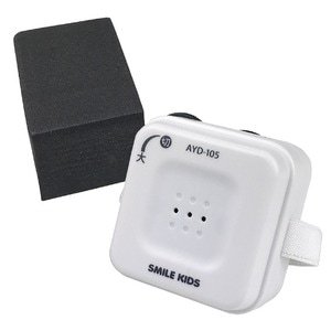 電話専用拡声器 約5×5×3cm 受話音量：最大30倍 自動でオン・オフ 子機対応 電池式 受話器の拡声器 生活家電(卸商品)