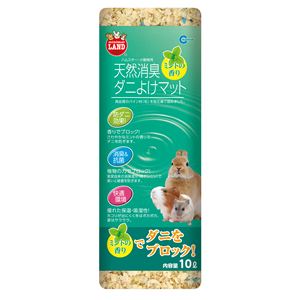 (まとめ）天然消臭ダニよけマット ミントの香り 10L（ペット用品）【×6セット】(卸商品)