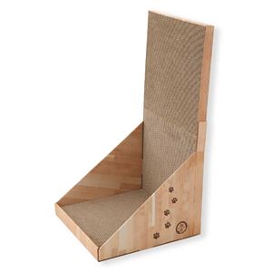 バリバリボード 2つ折りタイプ 組立品 （ペット用品）(卸商品)
