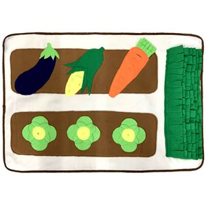 L'ange 探犬マット 野菜畑 (ペット用品)(卸商品)