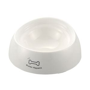 (まとめ) Richell ワンちゃんの食べやすい食器 S 浅型ボーン 【×3セット】 (ペット用品)(卸商品)