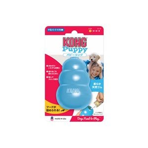 (まとめ) KONG(コング) パピーコング M ブルー (ペット用品) 【×5セット】(卸商品)