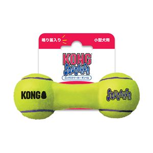 (まとめ) KONG(コング) スクイーカーダンベル S (ペット用品) 【×5セット】(卸商品)