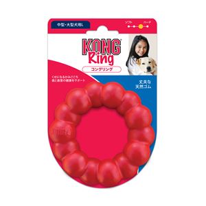(まとめ) KONG(コング) リング L (ペット用品) 【×3セット】(卸商品)