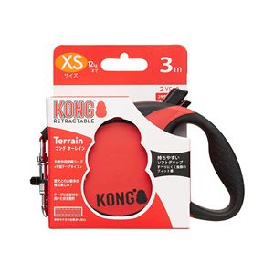 KONG(コング) ターレインレッド XS (ペット用品)(卸商品)