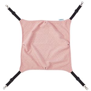 ニット生地の包まれにゃんモック ピンク (ペット用品)(卸商品)