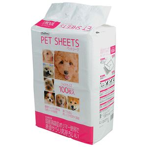 (まとめ）ペットプロジャパン PetPro ペットシーツ ワイド 1パック（100枚）【×10セット】(卸商品)