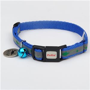 (まとめ)CAT COLLAR スターフィッシュカラー ブルー【×3セット】 (猫用品/首輪)(卸商品)