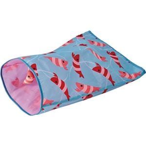 エビたっぷりのシャカシャカ通りぬけ袋 (猫用玩具)(卸商品)