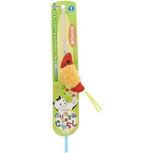 （まとめ）けりぐるみ de じゃらし ミニエビ天【×5セット】 (猫用玩具)(卸商品)