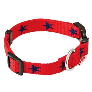 (まとめ)メリカジ スターカラー S レッド【×3セット】 (犬用品/首輪)(卸商品)
