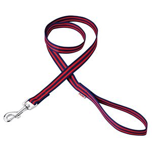 （まとめ）メリカジ ストライプリード S ネイビー【×3セット】 (犬用品/リード)(卸商品)