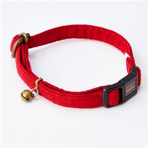 (まとめ)necoco キャットカラー レッド【×3セット】 (猫用品/首輪)(卸商品)