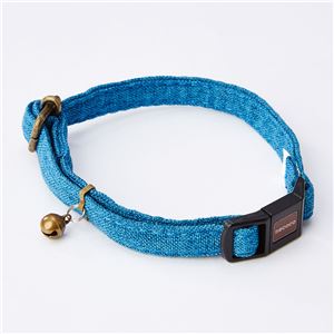 （まとめ）necoco キャットカラー ブルー【×3セット】 (猫用品/首輪)(卸商品)
