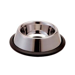 （まとめ）ステンレス製食器 犬用富士型 S【×5セット】 (犬用品)(卸商品)