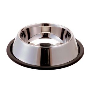 （まとめ）ステンレス製食器 犬用富士型 L【×2セット】 (犬用品)(卸商品)