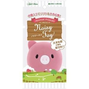 （まとめ）Animal Friends Noisy Toy ぶたさん【×5セット】 (犬用玩具)(卸商品)