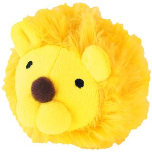 （まとめ）まんまるズーズー ライオン【×5セット】 (犬用玩具)(卸商品)