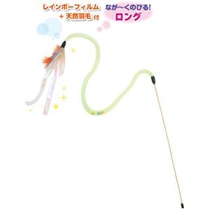 （まとめ）ねこモテ びょんびょんじゃらし01 ロング【×5セット】 (猫用玩具)(卸商品)