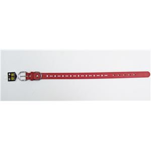 リフレクトレザーカラー #24 レッド (犬用品/首輪)(卸商品)