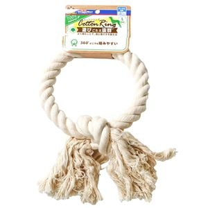 （まとめ）コットンリング L【×3セット】 (犬用玩具)(卸商品)