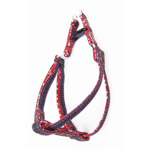 （まとめ）コットンデニムハーネス #10 ネイビー【×2セット】 (犬用品/ハーネス)(卸商品)