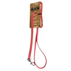 （まとめ）アンブルリード ギンガム レッド【×3セット】 (犬用品/リード)(卸商品)