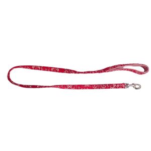 バンダナクッションリード M レッド (犬用品/リード)(卸商品)