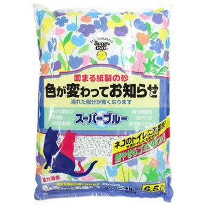 （まとめ）スーパーブルー 6.5L【×3セット】 (猫砂)(卸商品)