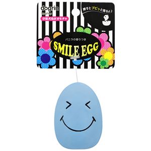 (まとめ)スマイルエッグ ブルー【×5セット】 (犬用玩具)(卸商品)
