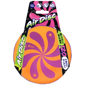 （まとめ）エアディスクソフト 120 オレンジ【×3セット】 (犬用玩具)(卸商品)