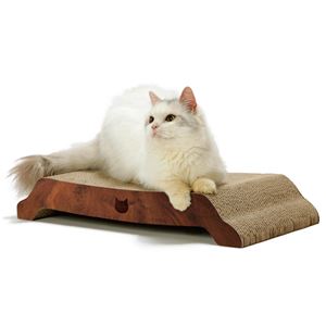 バリバリベッドL ダークブラウン (猫用玩具/爪磨き)(卸商品)