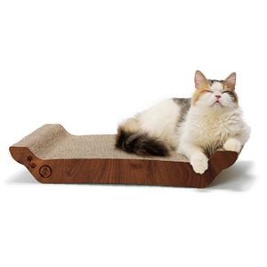 バリバリベッドL ダークブラウン (猫用玩具/爪磨き)(卸商品)