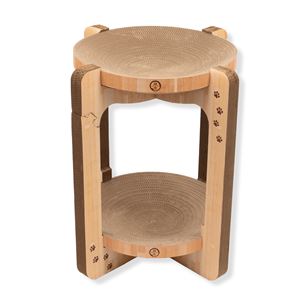 バリバリボウルタワーXL ライトブラウン (猫用玩具)(卸商品)