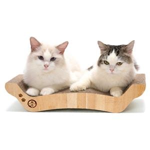 バリバリベッドM ライトブラウン (猫用玩具/爪磨き)(卸商品)